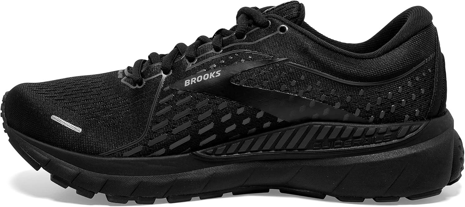 imageBrooks Womens Glycerin Stealthfit GTS 21 Supportive Running ShoeBlackBlackEbony