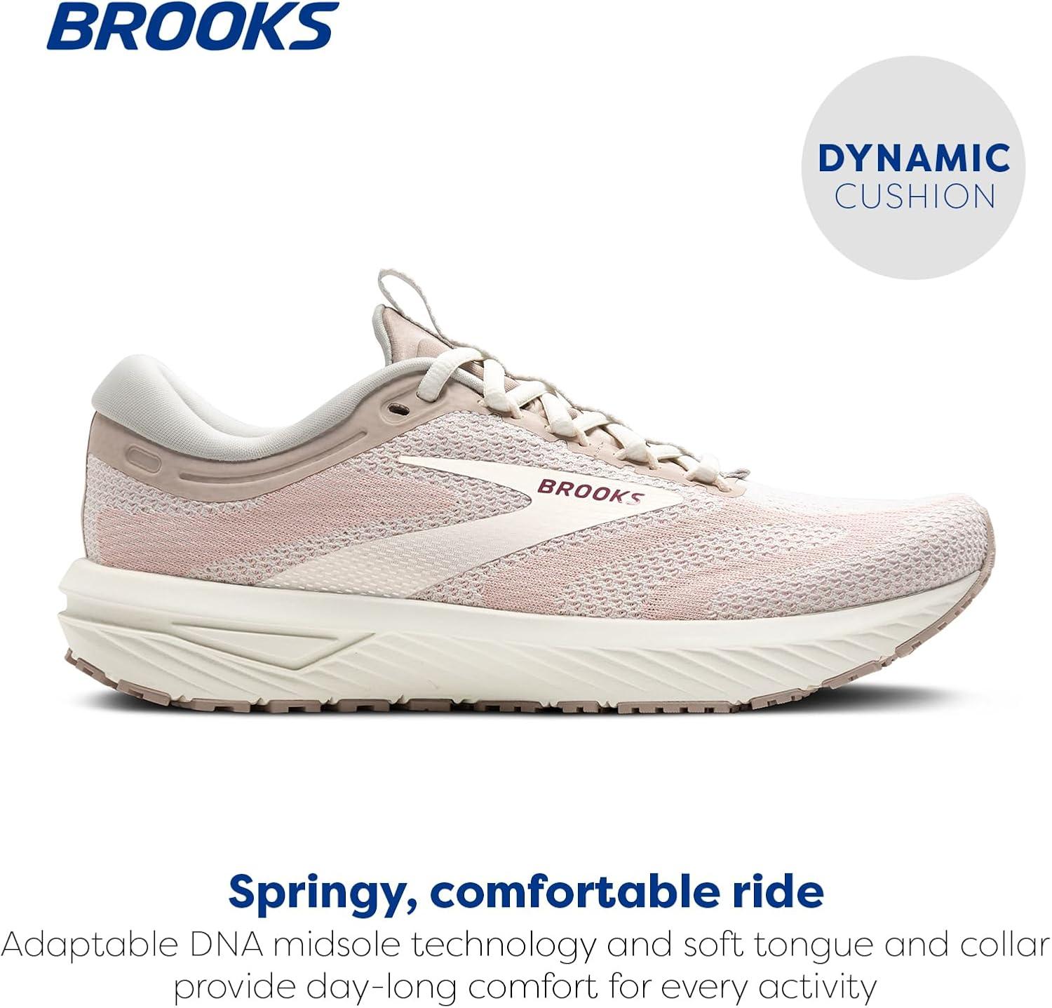 imageBrooks Womens Revel 7 Neutral Running ShoeCoconutChateauZephyr