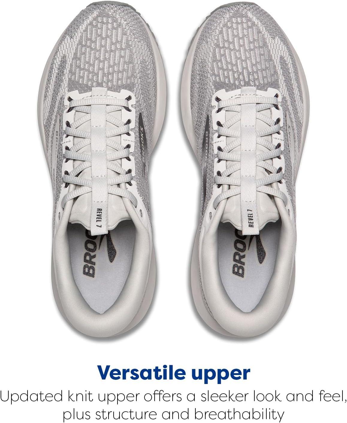 imageBrooks Womens Revel 7 Neutral Running ShoeOyster MushroomPrimer Gray