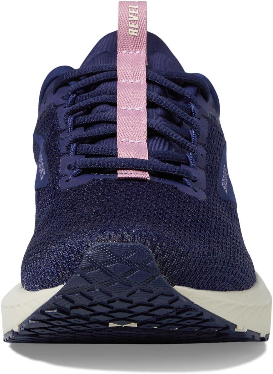 imageBrooks Womens Revel 7 Neutral Running ShoePeacoatOnyxOrchid