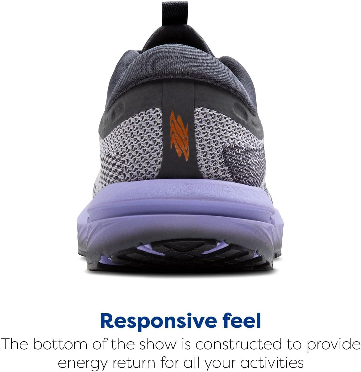 imageBrooks Womens Revel 7 Neutral Running ShoeSweet LavenderEbonyAlloy