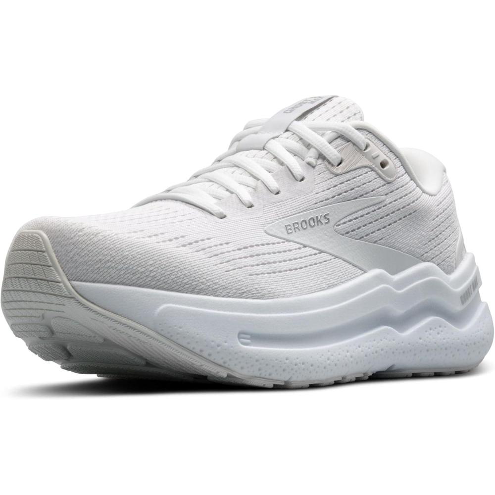 imageBrooks Mens Ghost Max 2 Running and Walking ShoesBright WhiteBright White