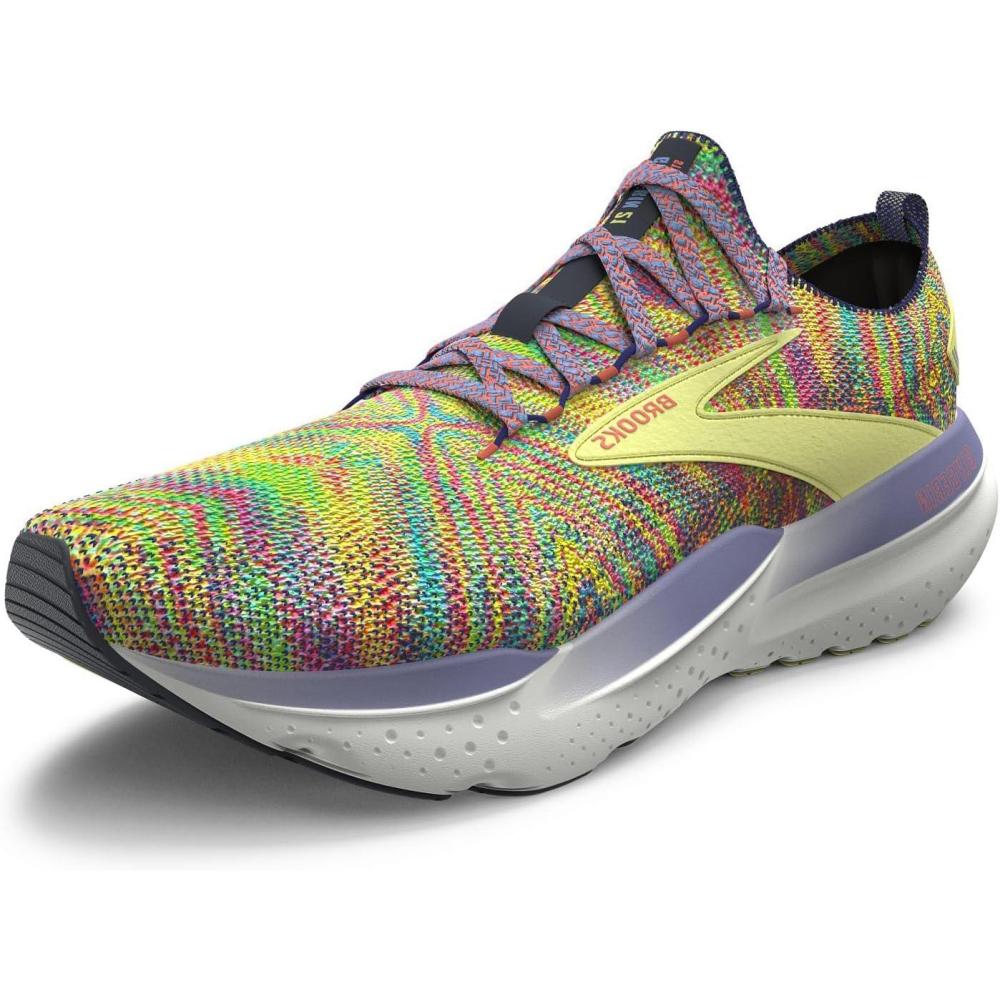 imageBrooks Mens Glycerin Stealthfit 21 Neutral Running ShoePersimmonCharlockSpectrum