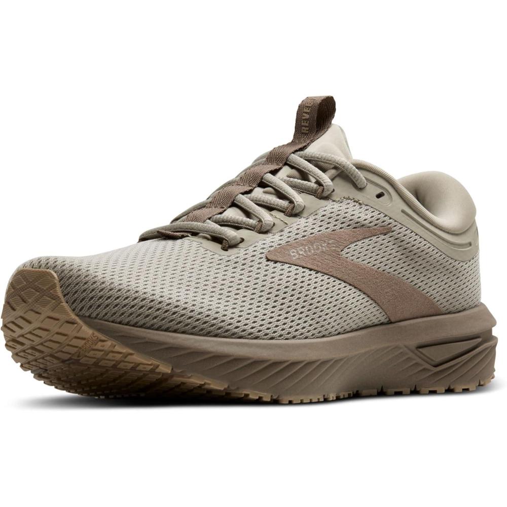 imageBrooks Mens Revel 7 Neutral Running ShoeLondonfogFalconAlmond