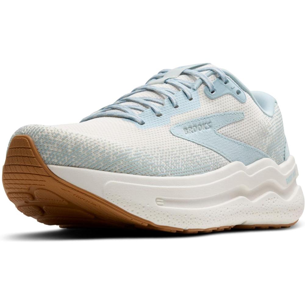 imageBrooks Womens Ghost Max 2 Neutral Running ampamp Walking ShoeCoconut MilkWinter Sky