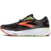 imageBrooks Mens Ghost 16 GTX Waterproof Neutral Running ShoeBlackMandarin RedGreen