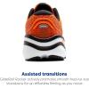imageBrooks Mens Ghost Max 2 Running and Walking ShoesOrangeOrangeBlack