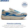 imageBrooks Mens Ghost Max 2 Running and Walking ShoesSilver LiningBlueSurf the Web