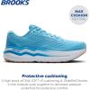 imageBrooks Womens Ghost Max 2 Neutral Running ampamp Walking ShoeBaltic SeaBonnie BluePeach