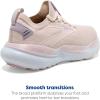 imageBrooks Womens Glycerin Stealthfit GTS 21 Supportive Running ShoePinkMarshmallowOrchid