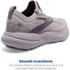 imageBrooks Womens Glycerin Stealthfit GTS 21 Supportive Running ShoeRaindropsPurple Sage