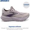 imageBrooks Womens Glycerin Stealthfit GTS 21 Supportive Running ShoeRaindropsPurple Sage