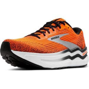 imageBrooks Mens Ghost Max 2 Running and Walking ShoesOrangeOrangeBlack
