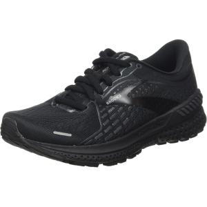 imageBrooks Womens Glycerin Stealthfit GTS 21 Supportive Running ShoeBlackBlackEbony