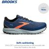 imageBrooks Mens Divide 4 Trail Running ShoeBlueNavyFirecracker