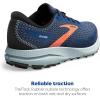 imageBrooks Mens Divide 4 Trail Running ShoeBlueNavyFirecracker