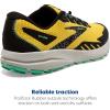 imageBrooks Mens Divide 4 Trail Running ShoeLemon ChromeBlackSpring Bud