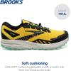 imageBrooks Mens Divide 4 Trail Running ShoeLemon ChromeBlackSpring Bud
