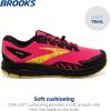 imageBrooks Womens Divide 4 Running ShoesDiva PinkBlackLemon Chrome