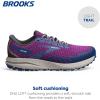 imageBrooks Womens Divide 4 Running ShoesPurpleNavyOyster