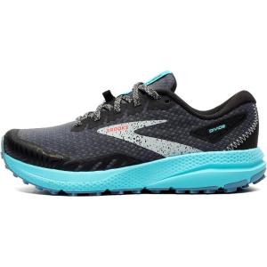 imageBrooks Womens Divide 4 Running ShoesBlack Ebony Bluefish