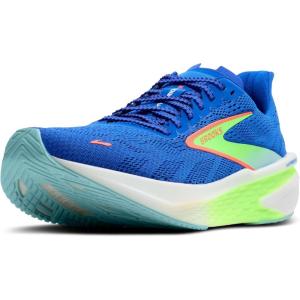 imageBrooks Mens Hyperion 2 Neutral Running ShoeCobaltGreen GeckoLimpett