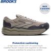 imageBrooks Mens Ghost Max SuedeLeather Neutral Running ampamp Walking ShoeRockridgeEbony