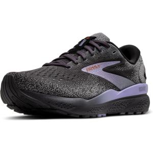 imageBrooks Womens Ghost 16 Neutral Running ShoeEbonyLavenderCopper