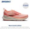 imageBrooks Womens Glycerin GTS 23 Supportive Running ShoeCoralPeachSpellbound