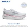 imageBrooks Womens Glycerin GTS 23 Supportive Running ShoeWhiteHarbor MistMetallic
