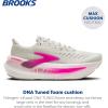 imageBrooks Womens Glycerin Max 2 Neutral Running amp Walking ShoeOysterArgyleCyber Pink