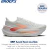 imageBrooks Womens Glycerin Max 2 Neutral Running amp Walking ShoeWhiteCoralPeach