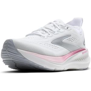 imageBrooks Womens Glycerin GTS 23 Supportive Running ShoeWhiteHarbor MistMetallic