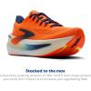 imageBrooks Mens Glycerin Max 2 Neutral Running amp Walking ShoeOrangeBeacon BlueNightlife