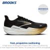 imageBrooks Mens Hyperion Max 2 Neutral Running ShoeBlackGoldPink