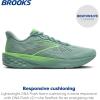 imageBrooks Mens Launch 12 Neutral Running ShoeGray MistGreen