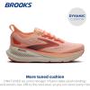imageBrooks Womens Glycerin 23 Neutral Running ShoeCoralPeachSpellbound