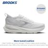 imageBrooks Womens Glycerin 23 Neutral Running ShoeWhiteOysterSilver