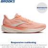 imageBrooks Womens Launch 12 Neutral Running ShoePeachCoconutPeach Echo