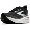 imageBrooks Mens Glycerin GTS 23 Supportive Running ShoeBlackGreyWhite