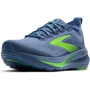 imageBrooks Mens Glycerin 23 Neutral Running ShoeMoonlight Blue Green Gecko