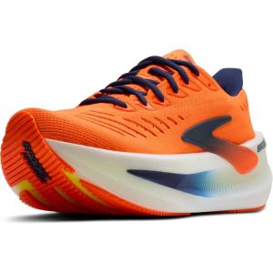imageBrooks Mens Glycerin Max 2 Neutral Running amp Walking ShoeOrangeBeacon BlueNightlife