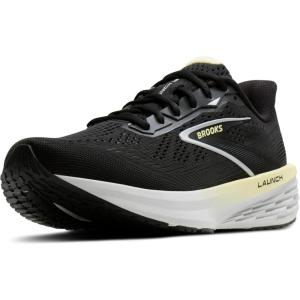 imageBrooks Womens Launch 12 Neutral Running ShoeBlackLuminaryOyster