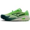 imageBrooks Mens Catamount 4 Speed Trail Running ShoeGreen Green Gecko Atlantic De