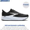 imageBrooks Mens Ghost 18 Neutral Running amp Walking ShoeBlackGreyWhite
