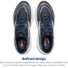 imageBrooks Mens Ghost 18 Neutral Running amp Walking ShoeNavy BlazerRed EarthBlue