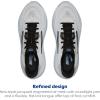 imageBrooks Mens Ghost 18 Neutral Running amp Walking ShoeWhiteBlackOpen Air