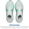 imageBrooks Mens Ghost 18 Neutral Running amp Walking ShoeWhiteSpring BudSpruce