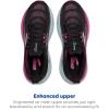 imageBrooks Womens Adrenaline GTS 25 Supportive Running amp Walking ShoeBlackCyber PinkIced Aqua