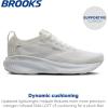 imageBrooks Womens Adrenaline GTS 25 Supportive Running amp Walking ShoeWhiteWhiteSilver